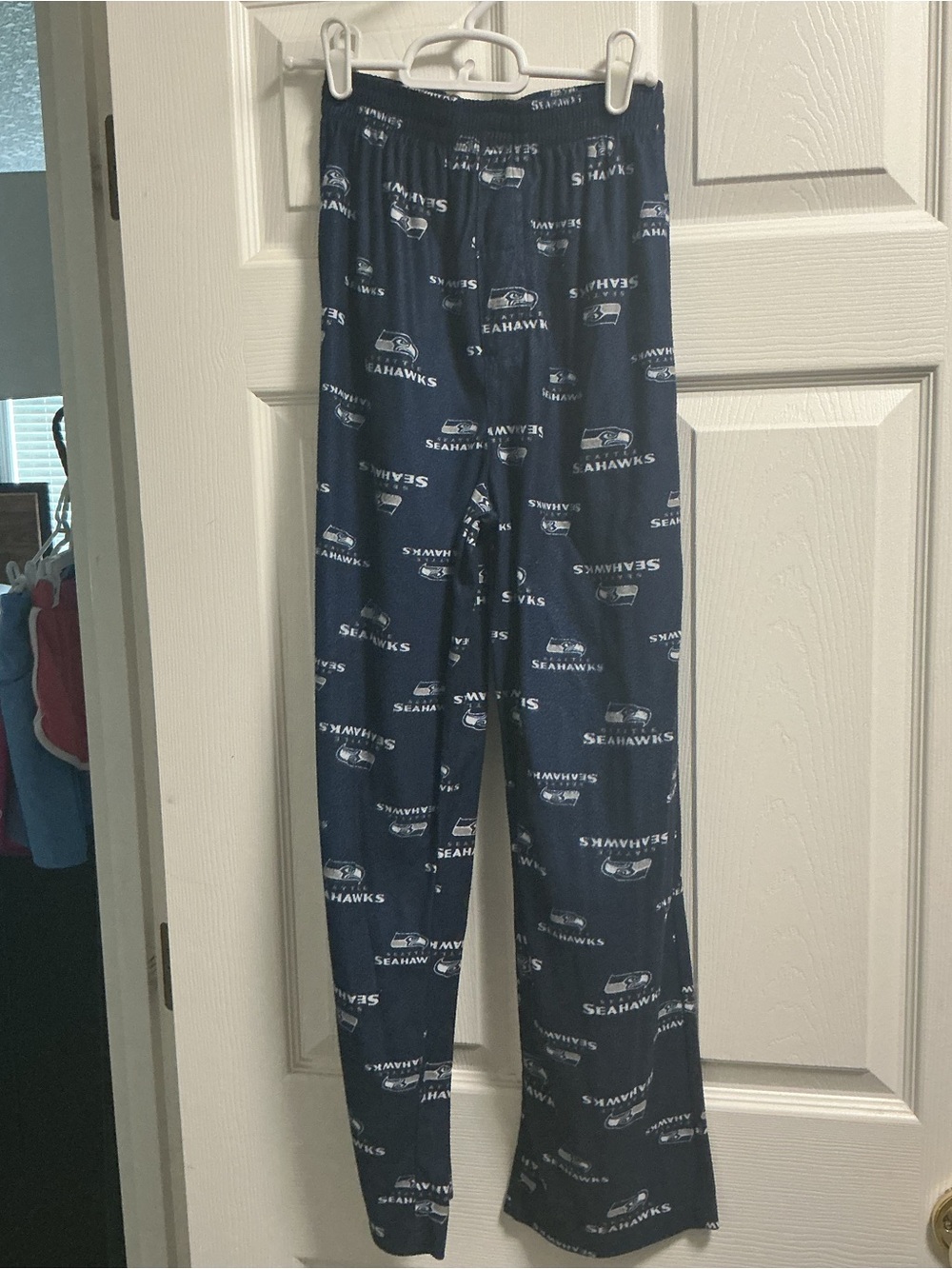 NFL Seattle Seahawks Youth Navy Pajama Bottoms